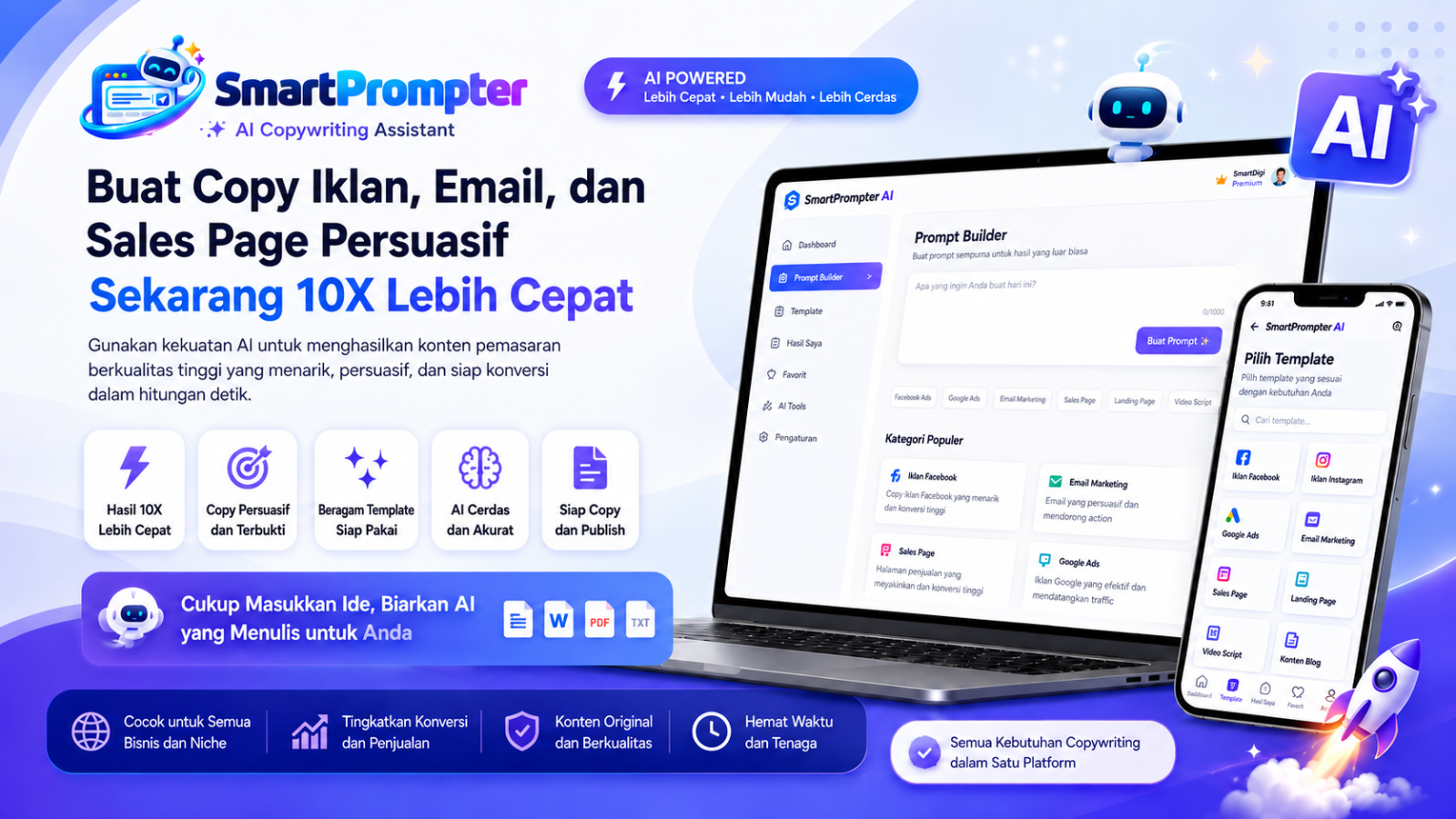 Preview produk SmartPrompter